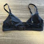 Pepper Black padded triangle bra. Size Medium Photo 1