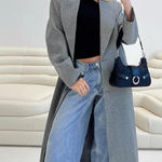 Princess Polly  Olsen Coat Slate Photo 0