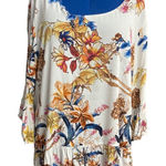 Karen Kane ‎  Women’s Multicolored Fall Leaf Design Top Size 2X Style Flo Photo 0