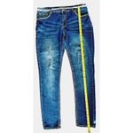 Y2K Revolt Low Waisted Denim Jeans Sz 12 Blue Faded Pants Photo 5