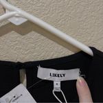 Likely  x Revolve Keller Black Long Sleeve Cut Out Mini Dress Photo 4