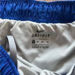 Nike NWT  M Creighton Bluejays Athletic Logo Shorts Blue White Gym Track Biking Photo 5