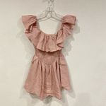 NWT By Egreis Smocked Romper Size Small Pink Photo 1
