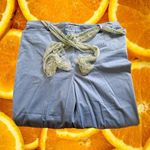 Blue Tribal Stretch Capris with‎ Belt Size 14 Photo 2