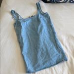 ZARA NWT Denim Blue Women's jean mini dress Photo 5