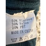 Caracilia Dark Green Long Sleeve Sweater Dress Size Large Photo 7