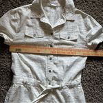 Anthropologie  34N 118W Giana Utility Romper
Sz M Style 47526413 100% Cotton Photo 4