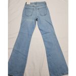 Universal thread fitted hip & thigh Flared leg long size 4 waist 28 length 45'' Blue Photo 6