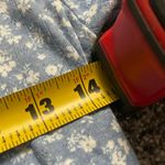 Pink republic NWT  blue and white floral short sleeve shirt M Photo 6