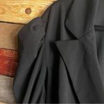 Ashley Stewart  Black Blazer With‎ Ruched Shoulders Size 26/28 Photo 5