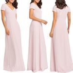 Show Me Your Mumu  Gown Maxi Dress Luxe Blush Pink Size S NWT $198.00 Photo 3