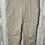 REI‎ Convertible Sahara Pants Hiking Outdoor Womens Size 12 Tall Tan Photo 0