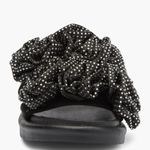 NEW AZALEA WANG Stillwater Slide Sandal (Women) 7.5M, BLACK Size 7.5 Photo 2