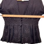 Soft Surroundings Soft Surroundings Whimsigoth Cardigan Top Black PL Photo 10