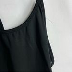 H by Halston HALSTON Women's Y Back Tank Top in Black NWT in Large Photo 5