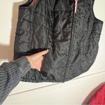 WEATHER TAMER vest black pink size 1X zip front pockets Photo 4