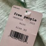 Free People WE THE Mint Palisades Off-the-Shoulder Sweater Top Sz XS NWT Photo 3