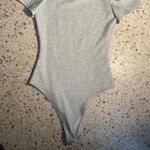AQUA  gray bodysuit gray small Photo 4