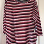 Columbia  PFG Red Striped Performance Fishing Shirt NWT Size Large Photo 0