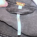 Free People  Classic Black Denim Jacket. Size S. EUC Photo 2