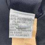 Dress Barn Pinstripe Long Line Blazer Jacket Blue Tan 10 Suit Coat Photo 11