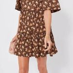 Tuckernuck Crawford Dress XXL NWT Rosewood Chintz Floral Tiered Mini Ruffle Photo 0