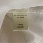 Line and Dot  white silk back cutout blouse XS new‎ Photo 4