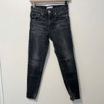 MOUSSY VINTAGE‎ MV Velma Skinny Jeans Black size 24 Photo 3