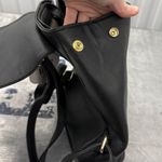 Imoshion New Small Black Vegan Leather Backpack Photo 4