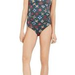 A pea in the pod NWT Maternity Tankini Set Floral Green Teal Size XS Photo 0