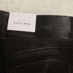 ANINE BING ππ CROPPED JEAN WITH ZIPPERS CHARCOAL Photo 14