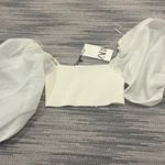 ZARA Puffy Sleeve Shirt Photo 2