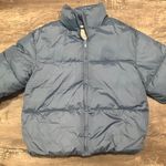 A New Day Blue Puffer Coat Jacket Photo 1