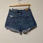 American Eagle  Outfitters Ripped Blue Jean Shorts Photo 1