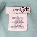 East 5th Vintage 90s  Teal Geometric Pattern Midi Skirt Photo 6