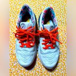 ASICS running shoes, fun colors, great support in shoes, gently worn, size 10 Photo 1