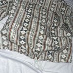 JACK Womens Large Jacket Coat Top Cotton Zip Shawl Collar Tribal Pockets L Large Photo 6