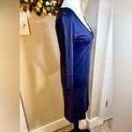 Lilly Pulitzer Palmetto Pima Cotton V Neck T Shirt Dress in True Navy NWT Sz XS Photo 5