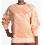 Sweaty Betty  Essentials Nectarine Orange Tie Dye Sweatshirt Sz L Photo 0