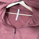 CRZ Yoga Womens 8/10 Full Zip Hoodie Workout Slim Fit Jacket Gym Zip Pockets Photo 6