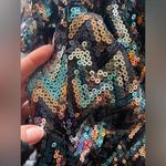 Love Reign  Sequin Bodycon, Backless Mid Sleeve Mini Dress Photo 11