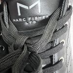 Marc Fisher  LTD miTONY Black Leather Platform‎ Sneakers Women's Size 11M Photo 5