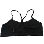 Lululemon  Flow Y Bra  Nulu Size 10 B/C Cup Black Photo 1