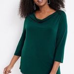 Maurice's  Plus Size Cowl Neck Blouse Photo 0