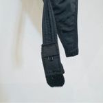 Revolve NONchalant Faux Leather  white/black/gray snakeskin bodysuit NWT Photo 8