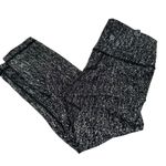 Lululemon Wunder Under Crop High Rise 21" Luon Suited Jacquard Leggings Size 4 Photo 5