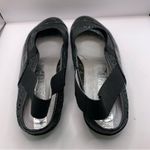 Hispanitas Mary Jane Shoes Women US10.5 Black Leather Slingback Elastic Casual Size 10.5 Photo 5