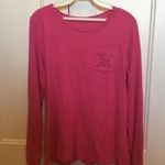 Vineyard Vines Pink And Blue Long Sleeved Shirt Photo 0