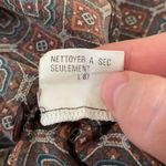 Liz Claiborne  oriental print silk blouse size 4p Photo 11