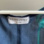 Navy and Teal Tropical Swim Cover Photo 1